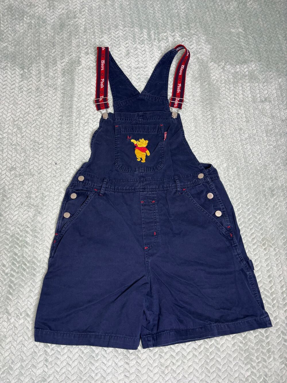 Vintage Pooh Overall Short